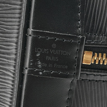 LOUIS VUITTON ルイヴィトン エピ アルマPM ハンドバッグ M52142 ノワール ゴールド金具 中古