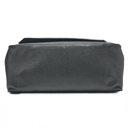 HERMES ジプシー34 トリヨンクレマンス ショルダーバッグ ブラック シルバー金具 中古