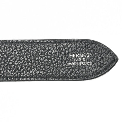 HERMES ジプシー34 トリヨンクレマンス ショルダーバッグ ブラック シルバー金具 中古