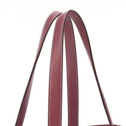HERMES Double Sense 28 Swift Tote Bag Rouge Ladies' Bag, Pre-Owned