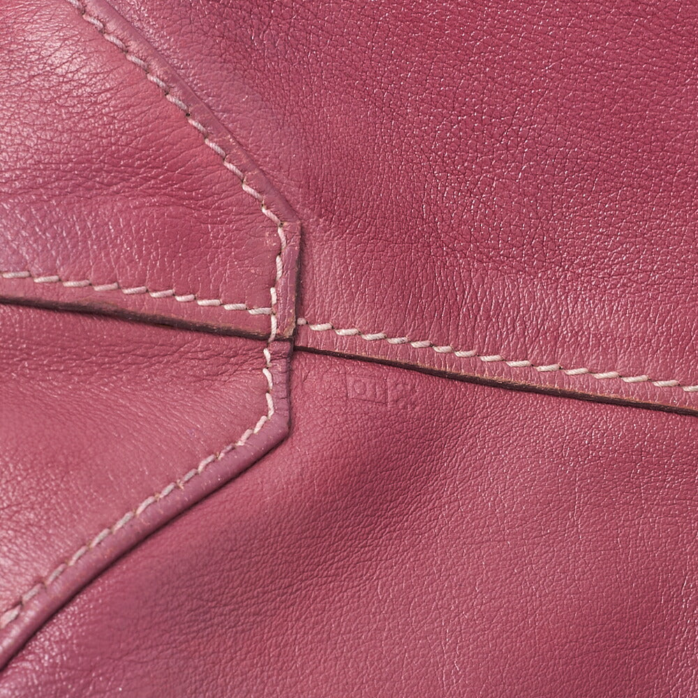 HERMES Double Sense 28 Swift Tote Bag Rouge Ladies' Bag, Pre-Owned