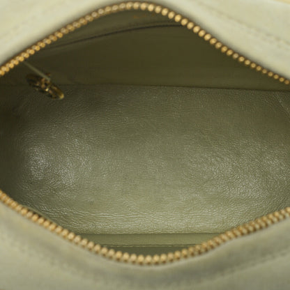 CHANEL Matelasse Coco Mark Fringe Bijou Chain Shoulder Suede Yellow Gold-Tone Hardware, Pre-Owned