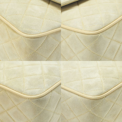 CHANEL Matelasse Coco Mark Fringe Bijou Chain Shoulder Suede Yellow Gold-Tone Hardware, Pre-Owned