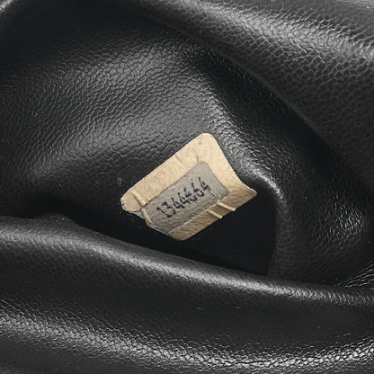 シャネル ショルダーバッグ トートバッグ マトラッセ ココチャーム チェーンショルダー ラムスキン 黒 ゴールド金具 中古