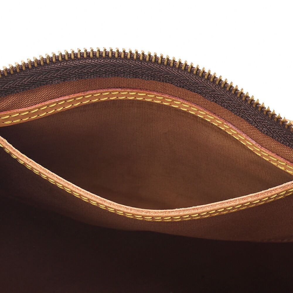 LOUIS VUITTON Louis Vuitton Monogram Speedy 30 Handbag M41526 Brown Gold-Tone Hardware, Pre-Owned