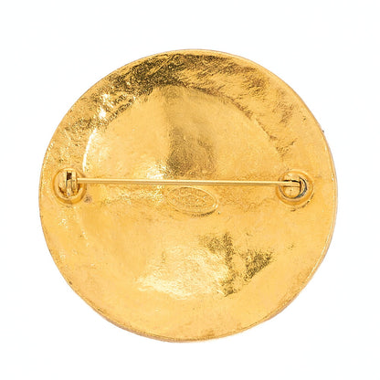 CHANEL Coco Mark 04A Brooch GP Gold (Gold Plated)Gold-Tone Hardware, Pre-Owned