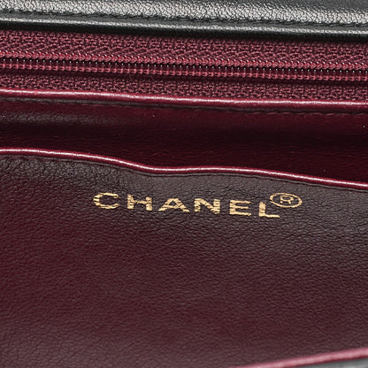 CHANEL Lambskin Mademoiselle DecaCoco Single Flap Shoulder Gold-Tone Hardware, Pre-Owned