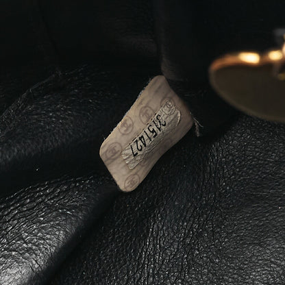 CHANEL Lambskin Matelasse Diana Flap Visual Chain Shoulder Black Gold-Tone Hardware, Pre-Owned