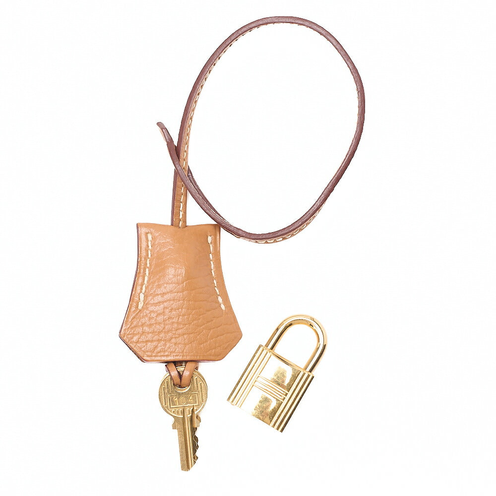 HERMES Hermes Birkin 35 Handbag Ardennes Natural Sable Gold-Tone Hardware, Pre-Owned