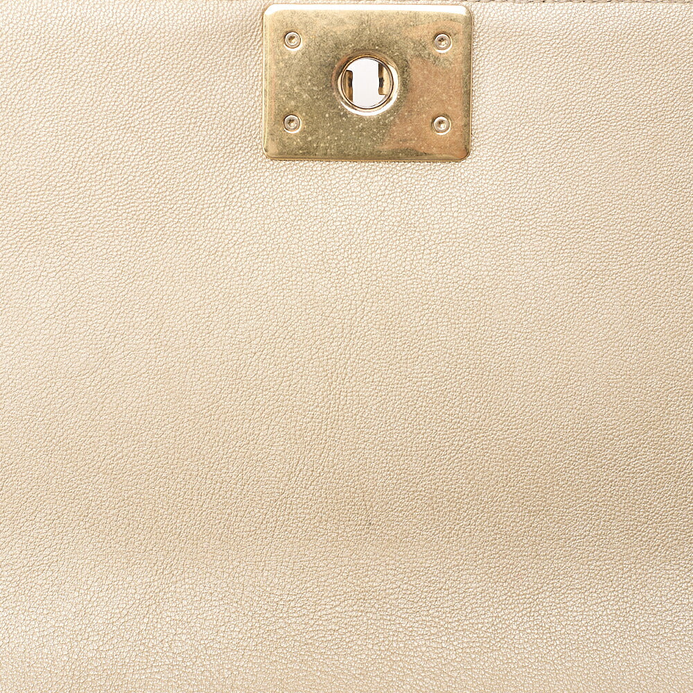 CHANEL Boy Chanel Boy Chanel Dubai Limited Chain Shoulder Lambskin Multicolor Gold-Tone Hardware, Pre-Owned