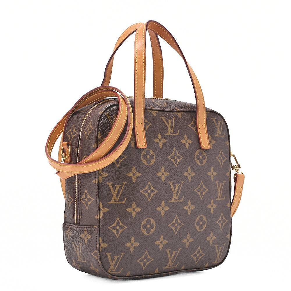 LOUIS VUITTON Louis Vuitton Monogram Spontini 2WAY Handbag M51242 Gold-Tone Hardware, Pre-Owned