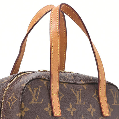 LOUIS VUITTON Louis Vuitton Monogram Spontini 2WAY Handbag M51242 Gold-Tone Hardware, Pre-Owned