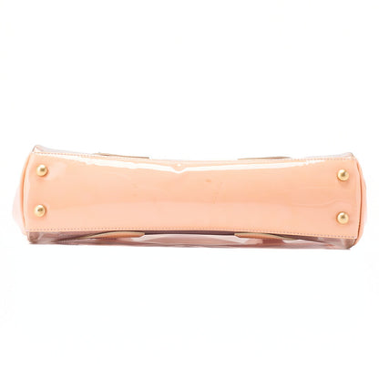 CHANEL Vinyl Triple Coco Flower Beach Bag Handbag Beige Gold-Tone Hardware, Pre-Owned