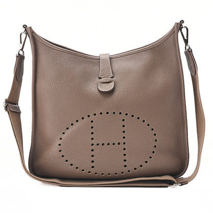 HERMES Hermes Eveline 3GM Trois Trion C?mence Shoulder Bag Etope Silver-Tone Hardware, Pre-Owned