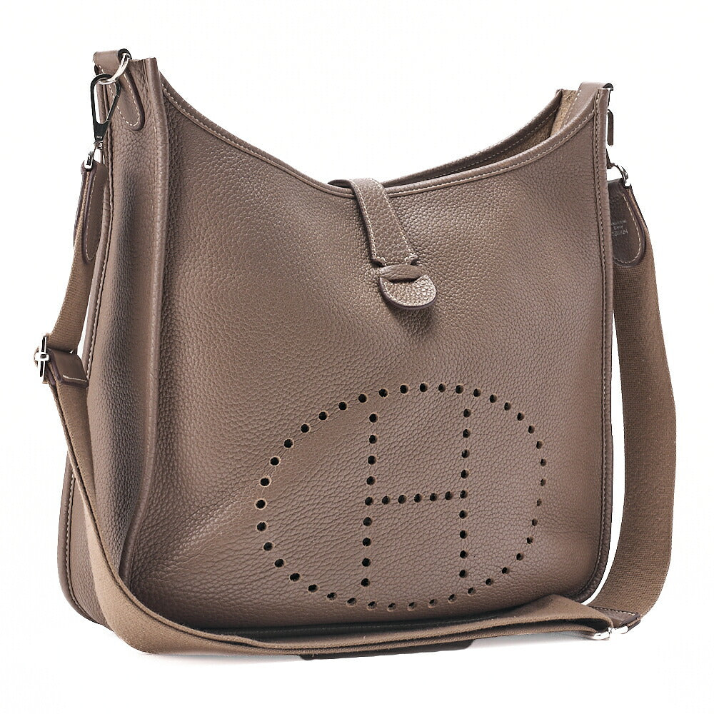 HERMES Hermes Eveline 3GM Trois Trion C?mence Shoulder Bag Etope Silver-Tone Hardware, Pre-Owned