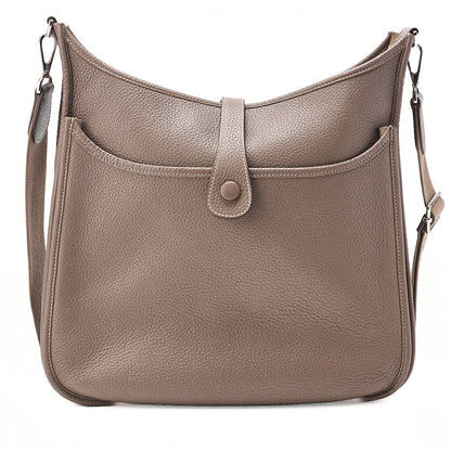 HERMES Hermes Eveline 3GM Trois Trion C?mence Shoulder Bag Etope Silver-Tone Hardware, Pre-Owned