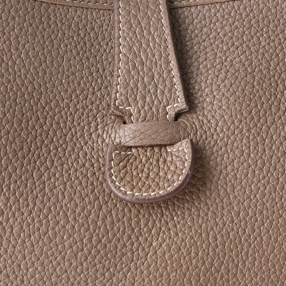 HERMES Hermes Eveline 3GM Trois Trion C?mence Shoulder Bag Etope Silver-Tone Hardware, Pre-Owned