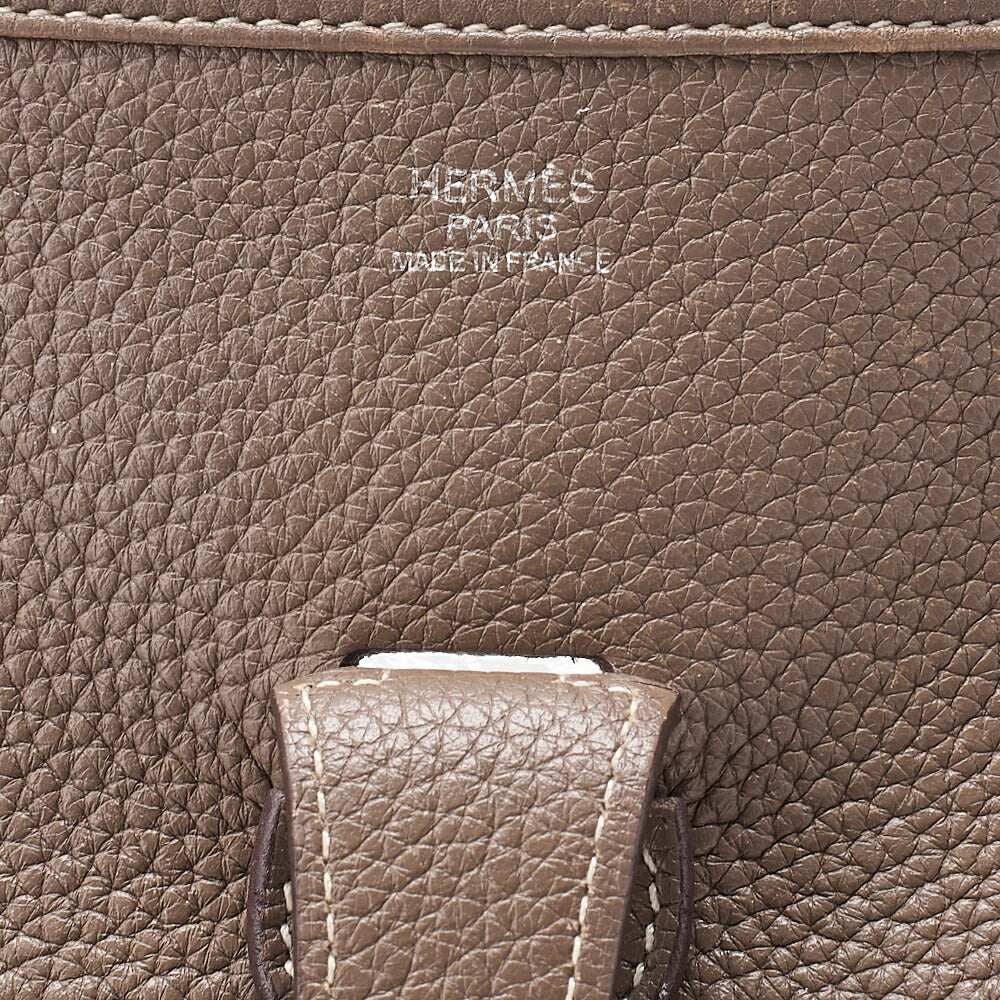 HERMES Hermes Eveline 3GM Trois Trion C?mence Shoulder Bag Etope Silver-Tone Hardware, Pre-Owned