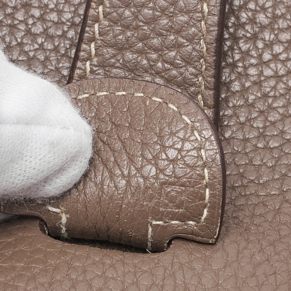 HERMES Hermes Eveline 3GM Trois Trion C?mence Shoulder Bag Etope Silver-Tone Hardware, Pre-Owned