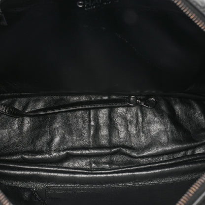 CHANEL Vintage Calf Matelasse 2.55 Turn Lock Chain Shoulder Black-Tone Hardware, Pre-Owned