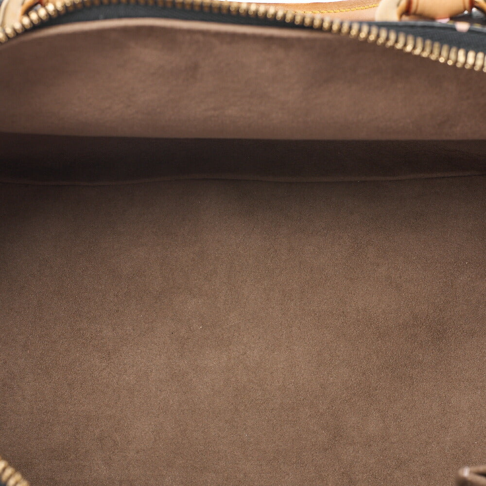 LOUIS VUITTON Louis Vuitton Monogram Multicolor Rita 2wa Handbag Black Multicolor Gold-Tone Hardware, Pre-Owned