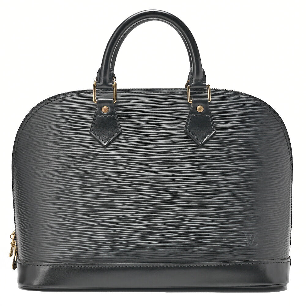 LOUIS VUITTON Louis Vuitton Epi Alma PM Handbag M52142 Noir Gold-Tone Hardware, Pre-Owned