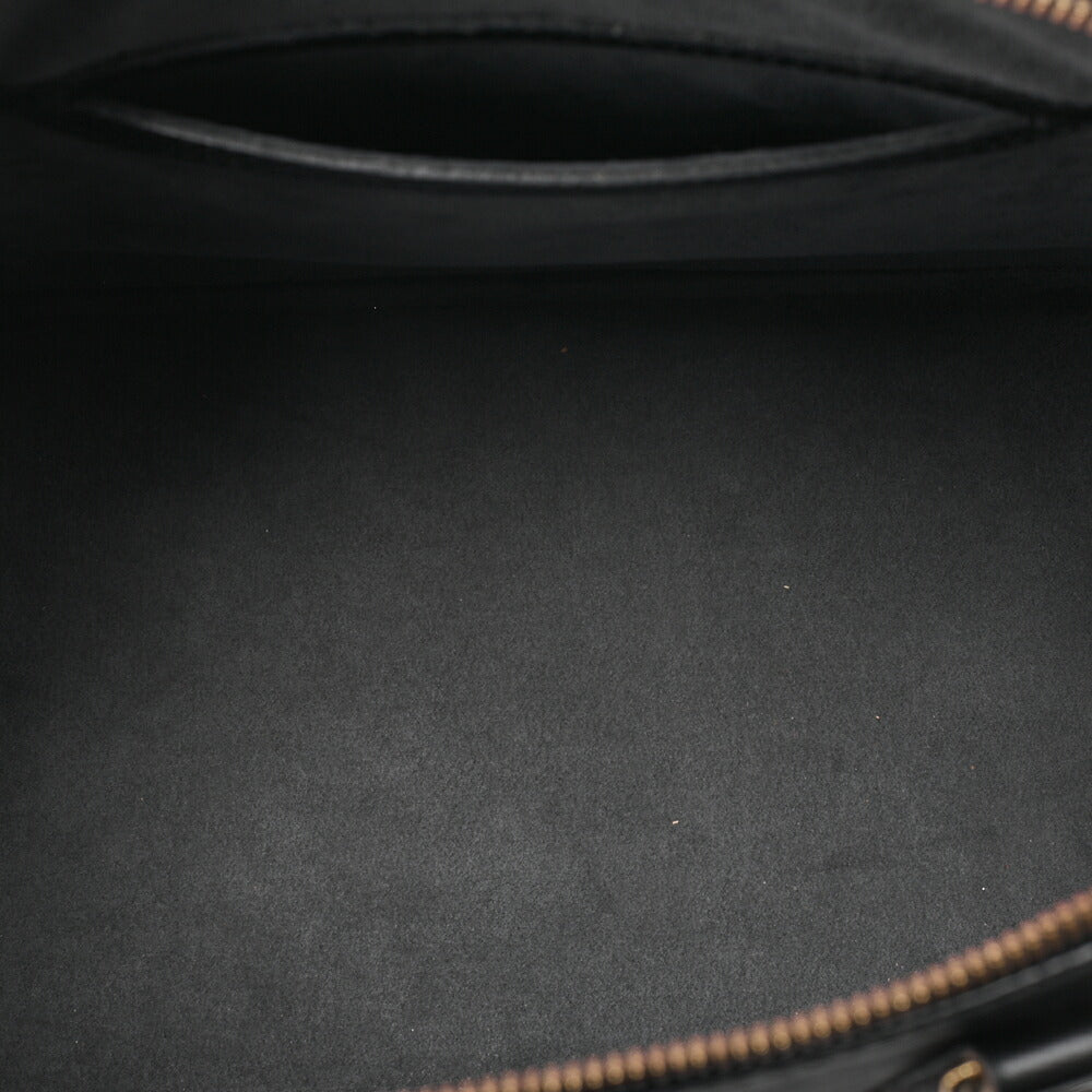 LOUIS VUITTON Louis Vuitton Epi Alma PM Handbag M52142 Noir Gold-Tone Hardware, Pre-Owned