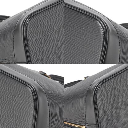 LOUIS VUITTON Louis Vuitton Epi Alma PM Handbag M52142 Noir Gold-Tone Hardware, Pre-Owned