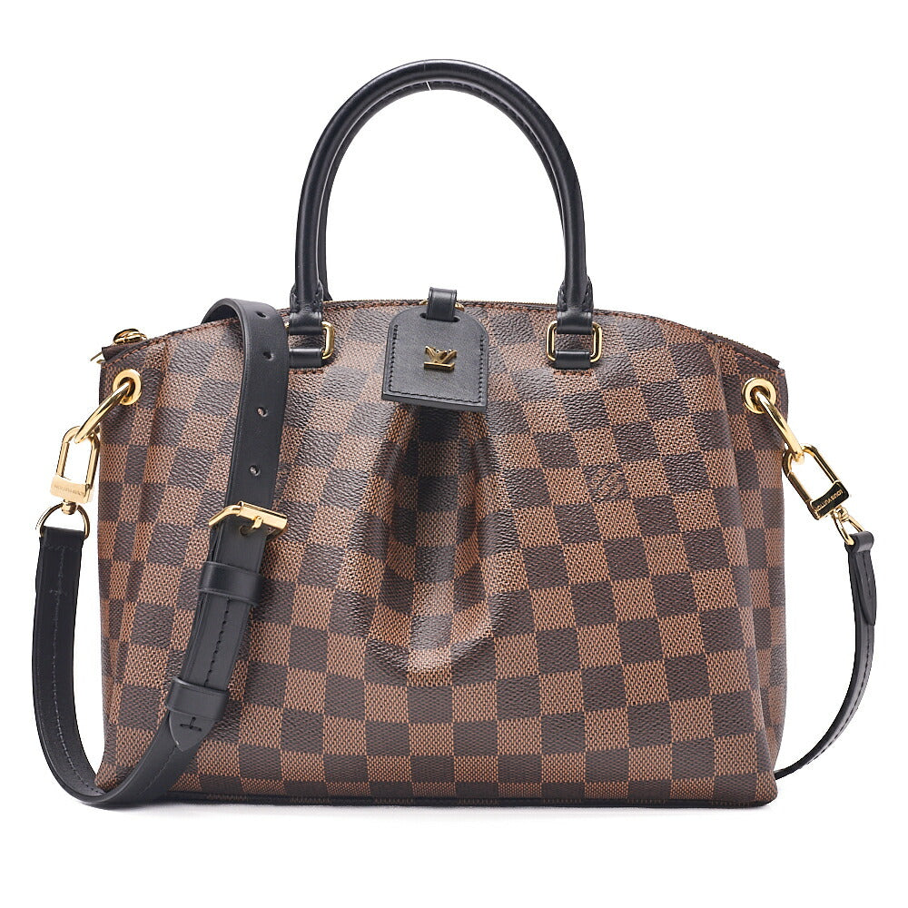 LOUIS VUITTON Louis Vuitton Damier Odeon Tote Bag PM IC Tag N42582 Brown Gold-Tone Hardware, Pre-Owned