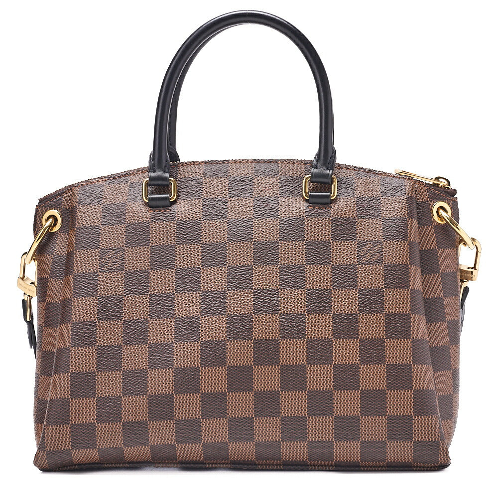 LOUIS VUITTON Louis Vuitton Damier Odeon Tote Bag PM IC Tag N42582 Brown Gold-Tone Hardware, Pre-Owned