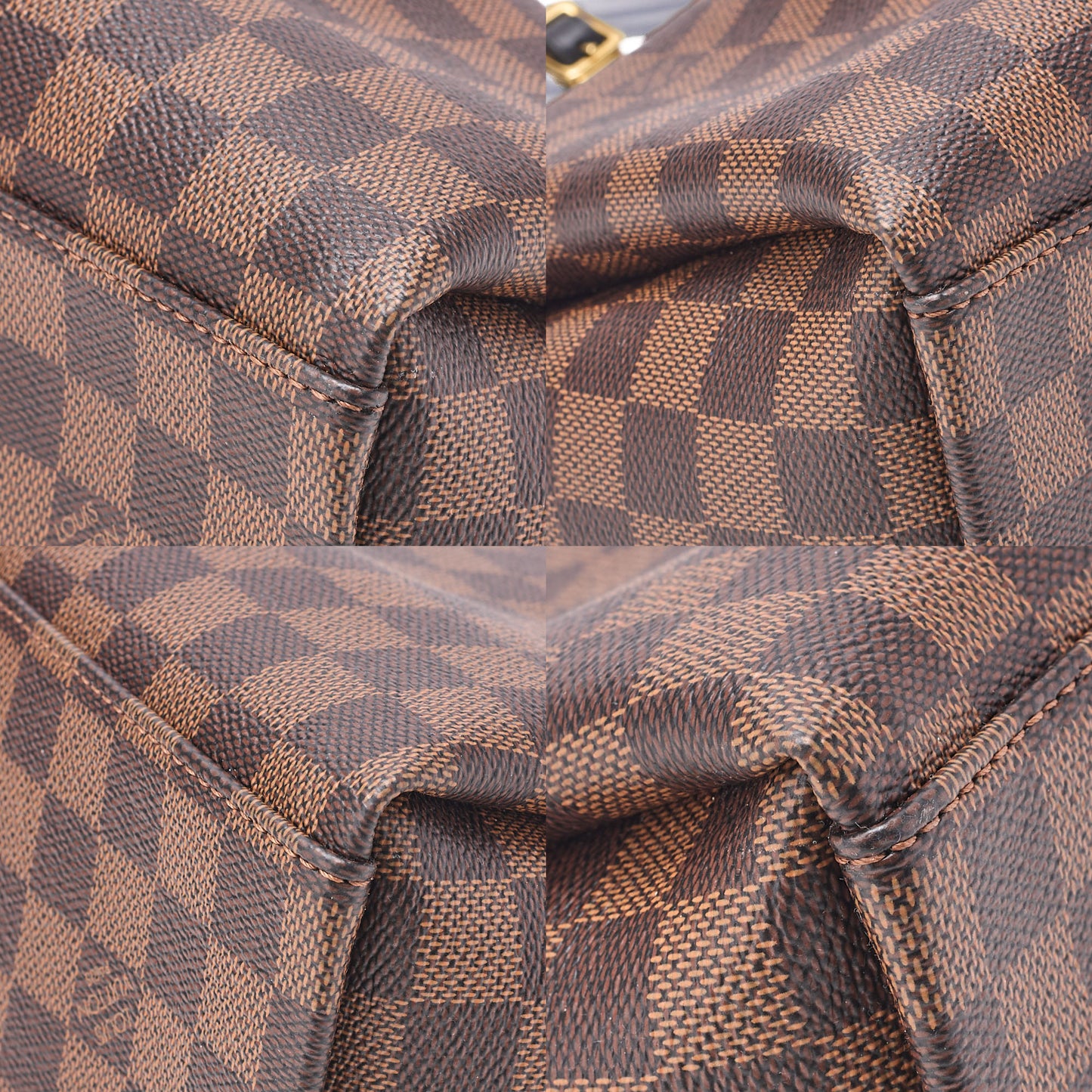 LOUIS VUITTON Louis Vuitton Damier Odeon Tote Bag PM IC Tag N42582 Brown Gold-Tone Hardware, Pre-Owned
