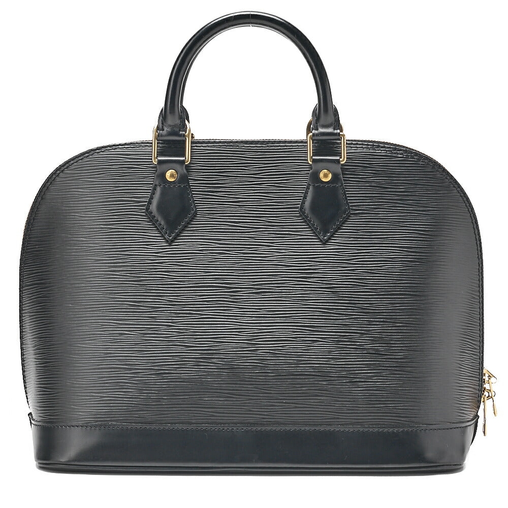 LOUIS VUITTON Louis Vuitton Epi Alma PM Handbag M40302 Noir Gold-Tone Hardware, Pre-Owned