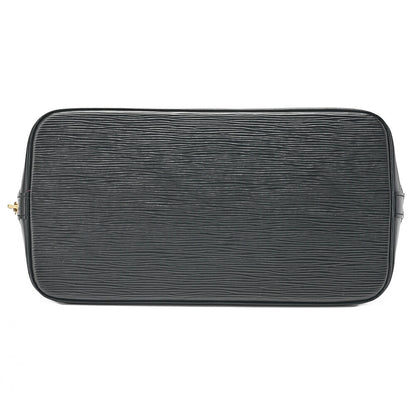 LOUIS VUITTON Louis Vuitton Epi Alma PM Handbag M40302 Noir Gold-Tone Hardware, Pre-Owned