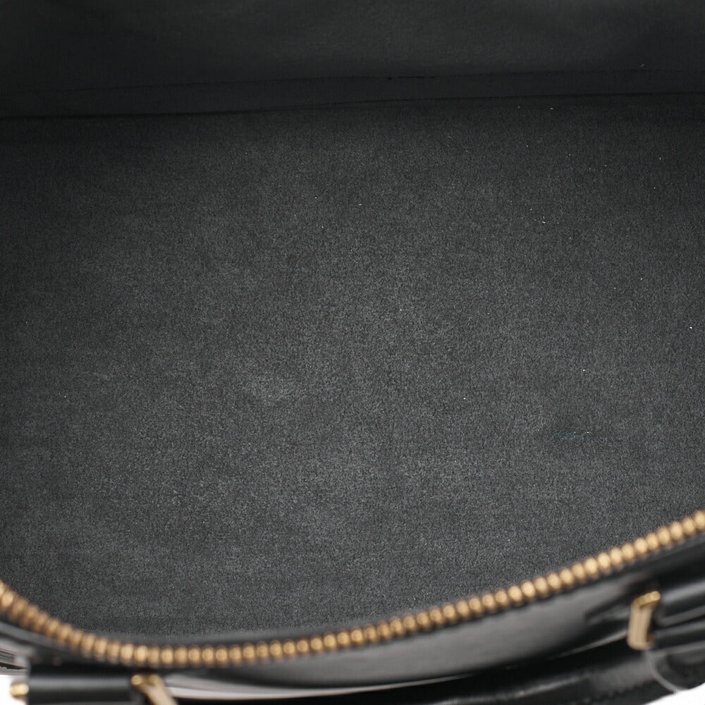 LOUIS VUITTON Louis Vuitton Epi Alma PM Handbag M40302 Noir Gold-Tone Hardware, Pre-Owned