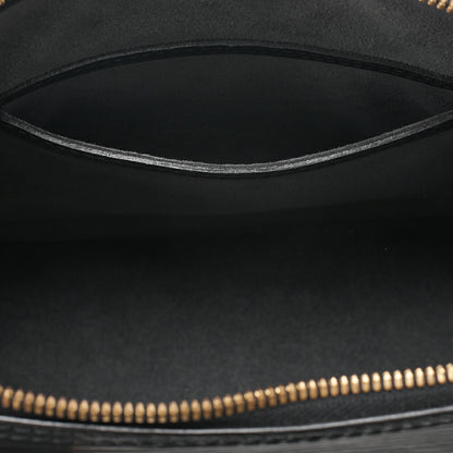 LOUIS VUITTON Louis Vuitton Epi Alma PM Handbag M40302 Noir Gold-Tone Hardware, Pre-Owned