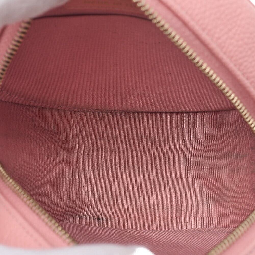 CHANEL Caviar Skin Matelasse CC Filigree Chain Shoulder Pink Gold-Tone Hardware, Pre-Owned