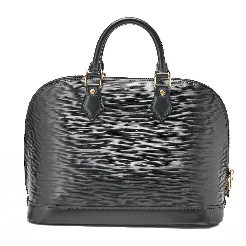 LOUIS VUITTON Louis Vuitton Epi Alma PM Handbag M52142 Noir Gold-Tone Hardware, Pre-Owned