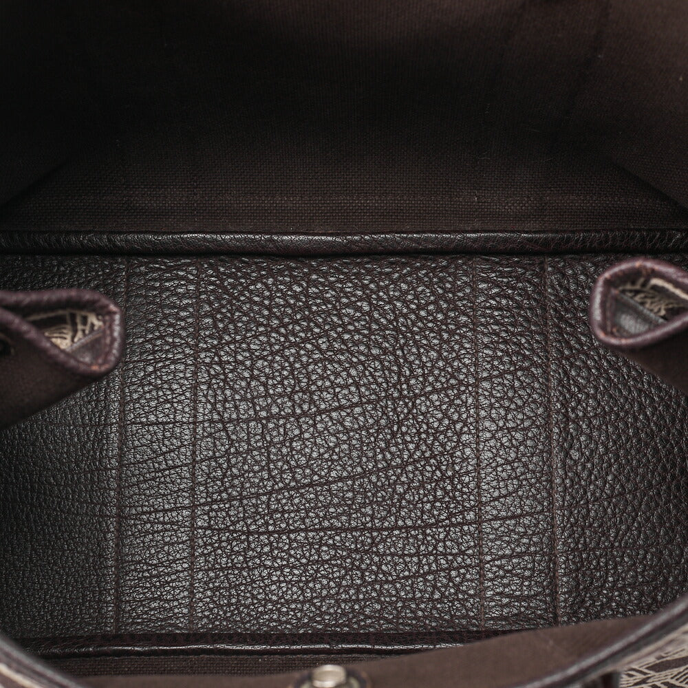 Hermes Hermes Garden Party PM Tote Bag Toirsault Ash Brown Silver-Tone Hardware, Pre-Owned