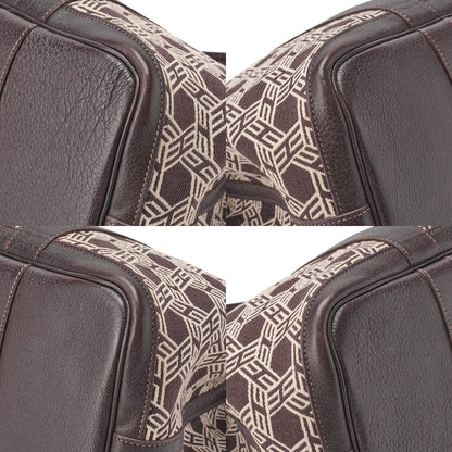 Hermes Hermes Garden Party PM Tote Bag Toirsault Ash Brown Silver-Tone Hardware, Pre-Owned
