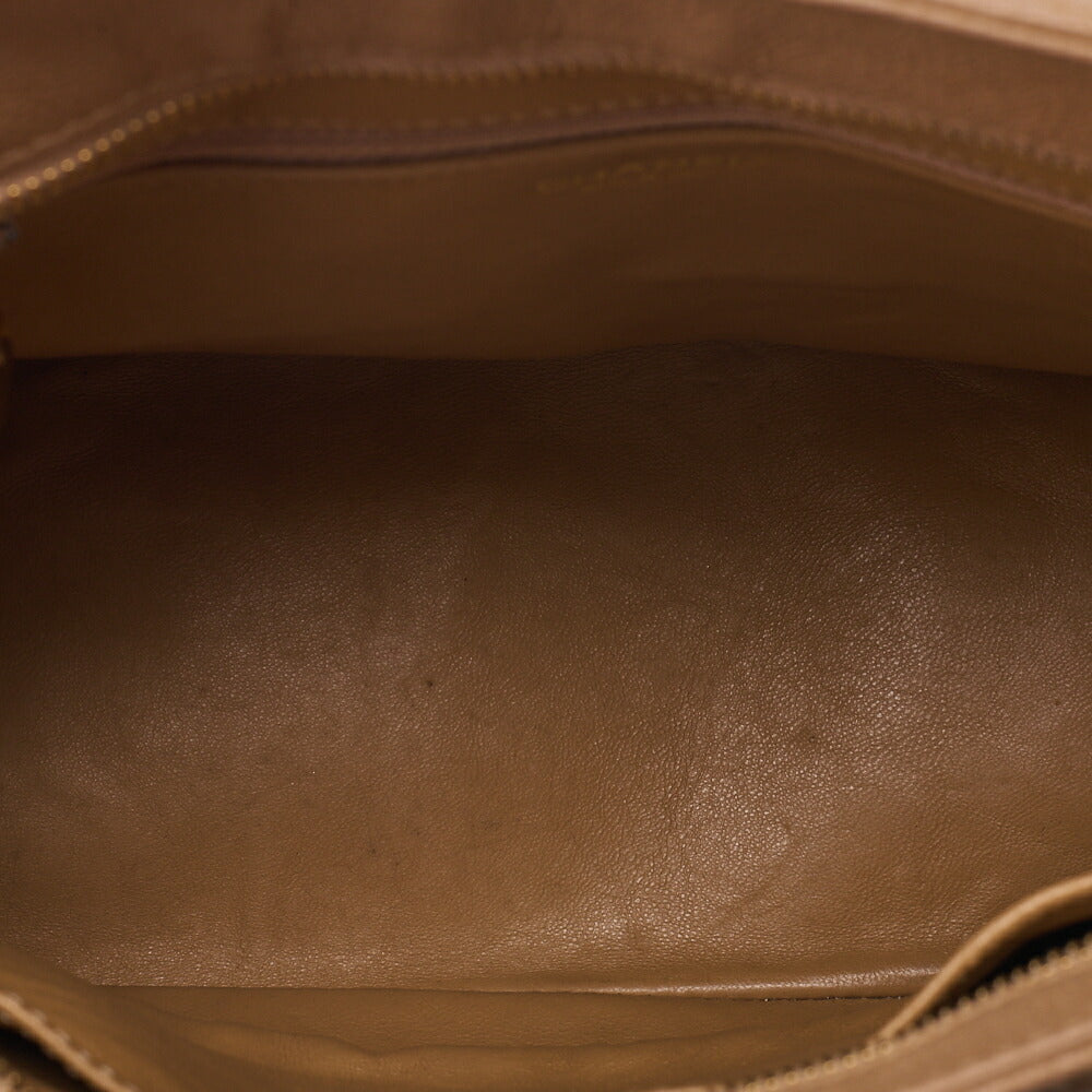 CHANEL Chanel Matelasse Reissue Tote Bag Caviar Skin Beige Gold-Tone Hardware, Pre-Owned