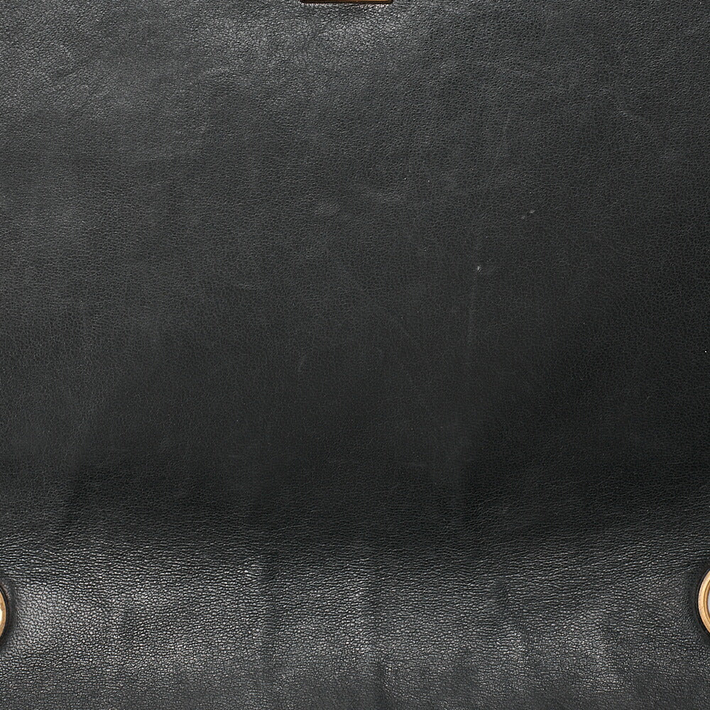 CHANEL Lambskin Matelasse Diana Flap Chain Shoulder Black Gold-Tone Hardware, Pre-Owned