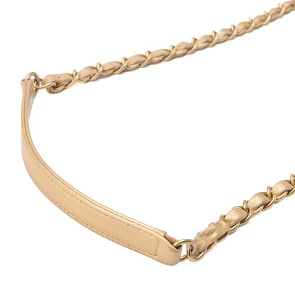CHANEL Lambskin Cocoboy Camera Bag Chain Shoulder Gold Gold-Tone Hardware, Pre-Owned