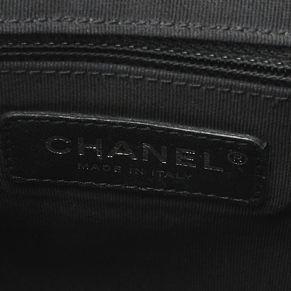 CHANEL Lambskin Matelasse Turn Lock Chain Backpack Red x Multicolor Silver-Tone Hardware, Pre-Owned