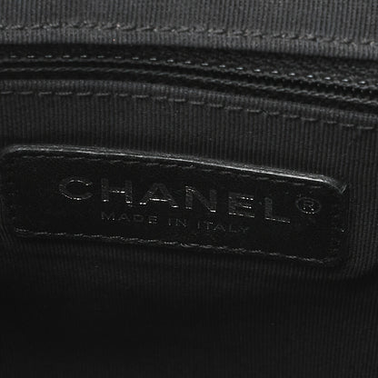 CHANEL Lambskin Matelasse Turn Lock Chain Backpack Red x Multicolor Silver-Tone Hardware, Pre-Owned