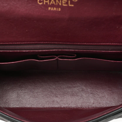 CHANEL Lambskin Mini Matette Design Flap Chain Shoulder Black Gold-Tone Hardware, Pre-Owned