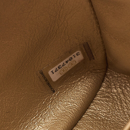 CHANEL Mini Matelasse 17cm Chain Shoulder Bag Lambskin Purple Gold-Tone Hardware, Pre-Owned