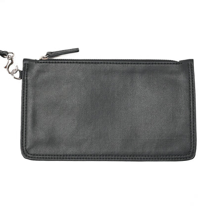 CHANEL Tote Bag Coated Canvas Paris Biarritz GM Coco Charm Black Silver-Tone Hardware, Pre-Owned