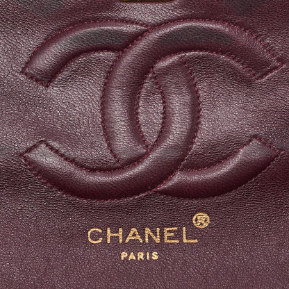 CHANEL Chanel Matelasse Turn Lock Design Flap Chain Shoulder Bag Lambskin Black Gold-Tone Hardware, Pre-Owned
