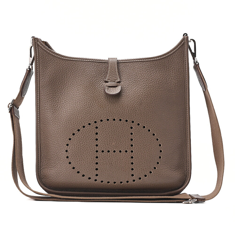 HERMES Hermes Eveline 3GM Trois Trion C?mence Shoulder Bag Etope Silver-Tone Hardware, Pre-Owned