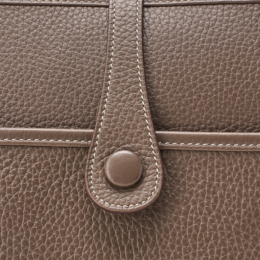 HERMES Hermes Eveline 3GM Trois Trion C?mence Shoulder Bag Etope Silver-Tone Hardware, Pre-Owned